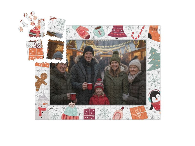 Layout "weihnachtliche Vorfreude"