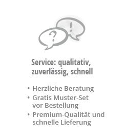 Service: qualitativ, zuverlässig, schnell