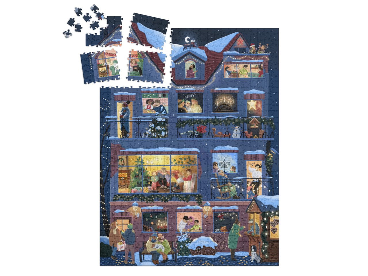 Willa Wunst Adventkalender Weihnachtshaus