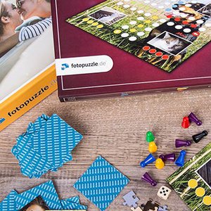 Lieferzeitverkürzung für Fotopuzzles & Spiele