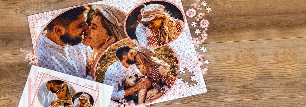 Fotopuzzle-Collage Familie