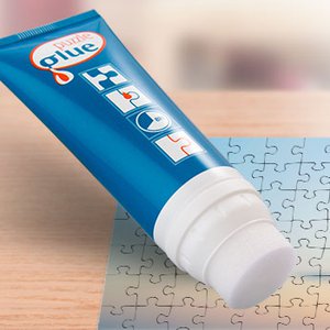 Unser Puzzle-Kleber