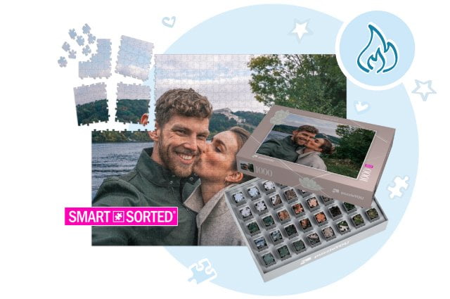 SMART SORTED von puzzleYOU - dein Puzzle clever vorsortiert, aus eigener Fertigung