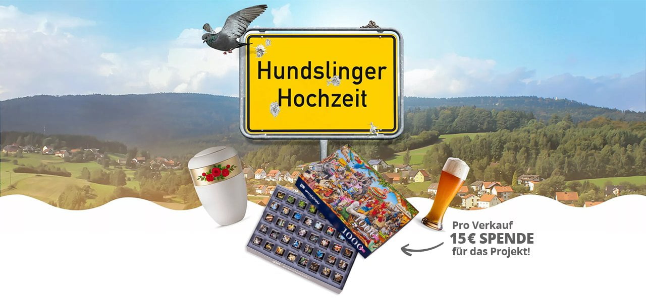 Hundslinger Hochzeit - das puzzleYOU Puzzle zum Film