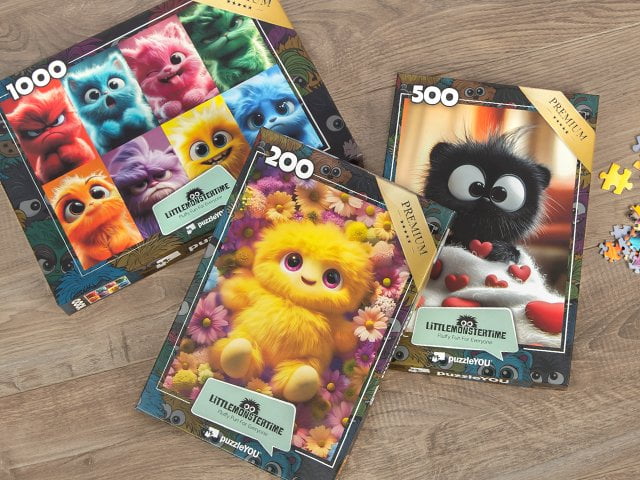 littlemonstertime Puzzle-Kollektion