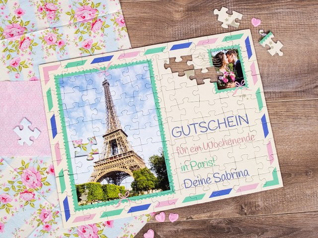 Gutschein-Puzzle