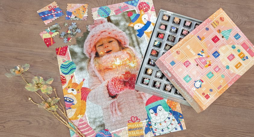 Puzzle-Adventskalender