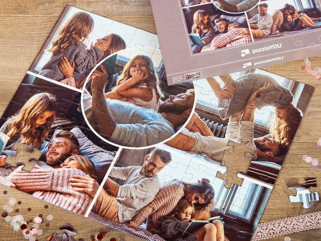 Fotopuzzle-Collage für viele Lieblingsbilder