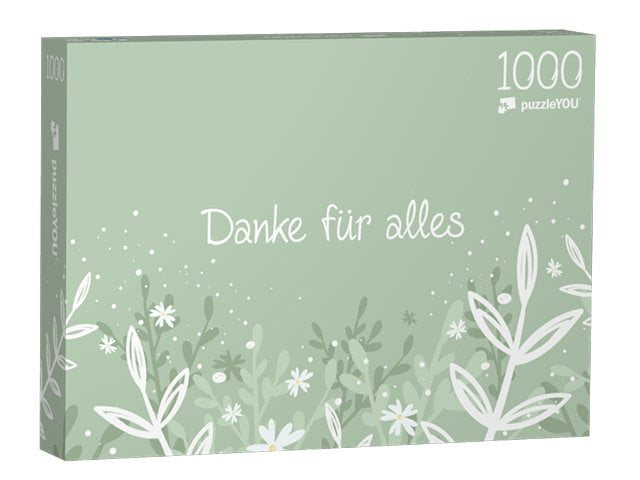 puzzleYOU Schachteldesign "Daisies"