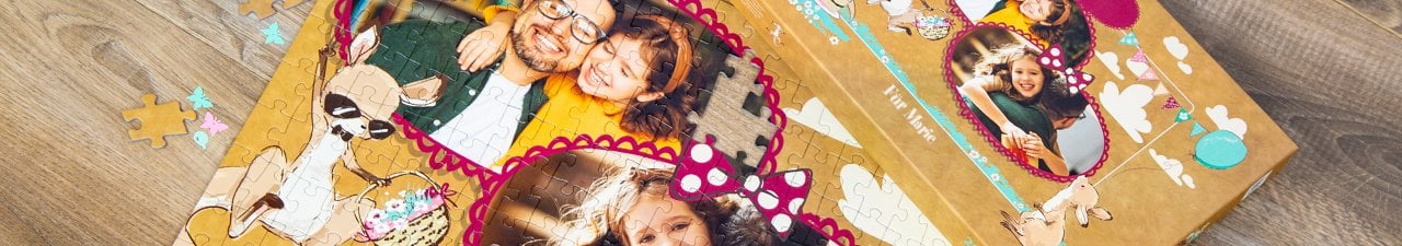 Fotopuzzle-Collage Geburtstag