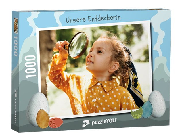 puzzleYOU Schachteldesign "Dinosaurier"