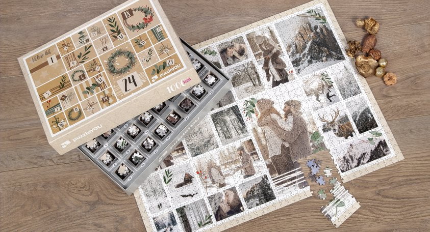 Puzzle-Adventskalender