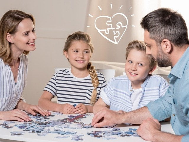Kinderpuzzle mit eigenen Fotos