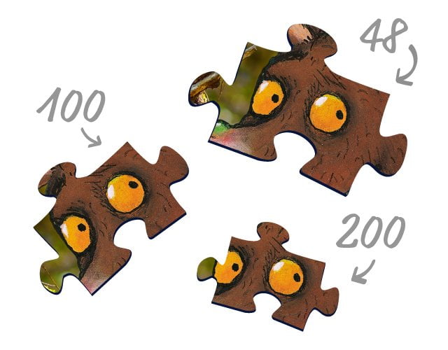 Größe der Puzzleteile