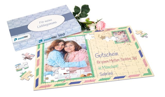 Gutschein als Puzzle verschenken
